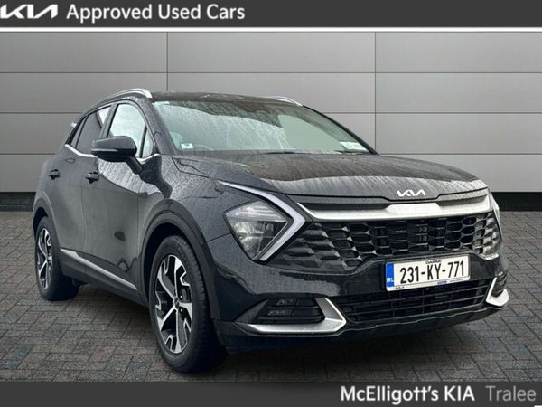 Kia Sportage SUV, Diesel Hybrid, 2023, Black