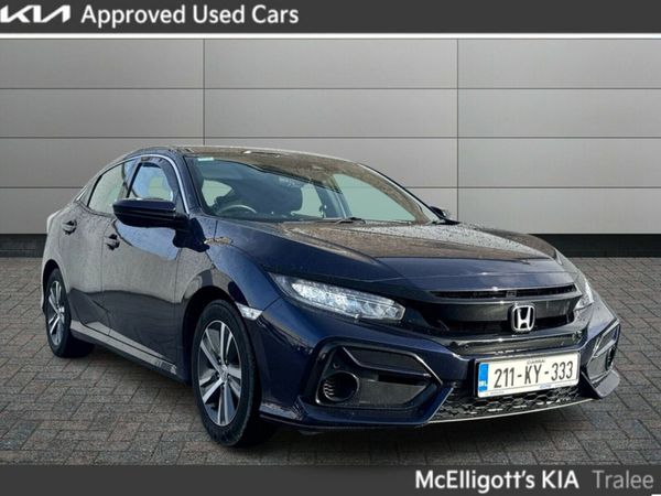 Honda Civic Hatchback, Petrol, 2021, Blue