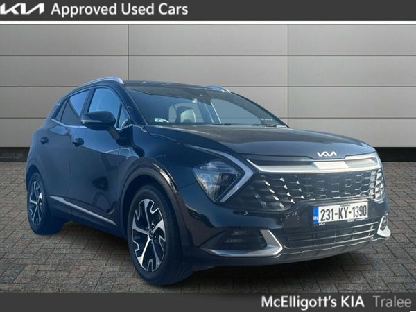 Kia Sportage SUV, Diesel Hybrid, 2023, Black