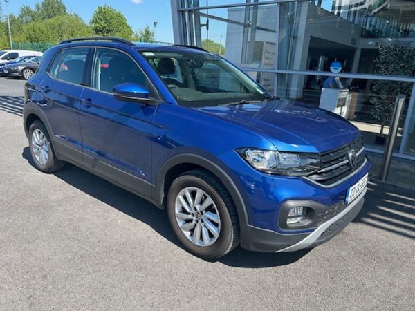 Volkswagen T-Cross SUV, Petrol, 2022, Blue