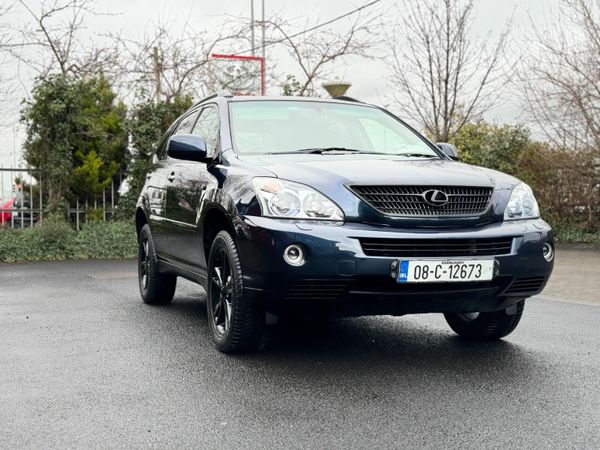 Lexus RX SUV, Petrol Hybrid, 2008, Blue