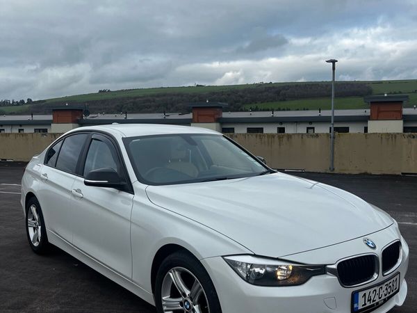 BMW 3-Series Saloon, Diesel, 2014, White