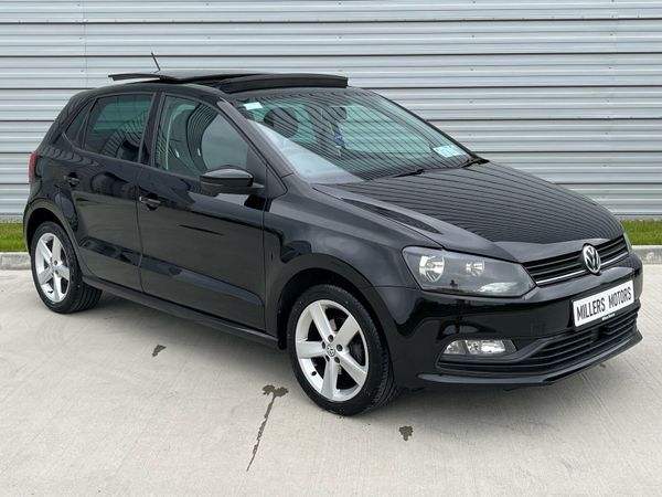 Volkswagen Polo Hatchback, Petrol, 2016, Black