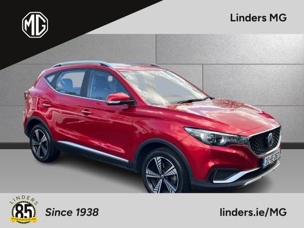 MG ZS Hatchback, Electric, 2021, Red
