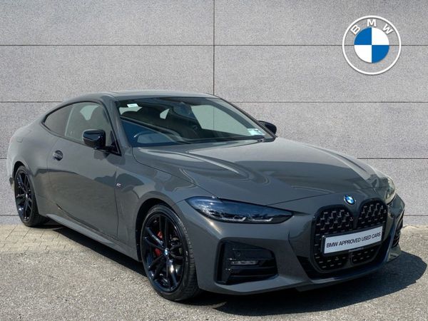 BMW 4-Series Coupe, Diesel Hybrid, 2023, Grey