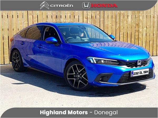Honda Civic Hatchback, Petrol Hybrid, 2023, Blue