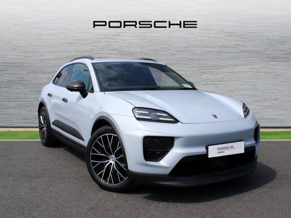 Porsche Macan SUV, Electric, 2025, White