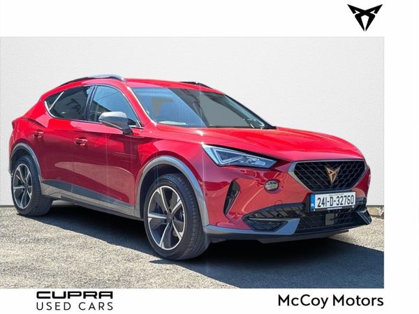 Cupra Formentor SUV, Petrol Plug-in Hybrid, 2024, Red