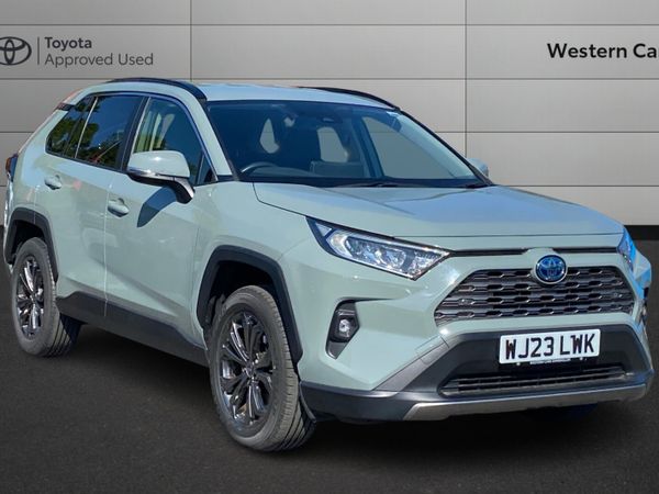 Toyota RAV4 SUV, Petrol Hybrid, 2023, Green