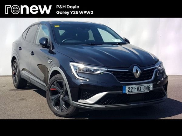 Renault Arkana Hatchback, Petrol, 2022, Black