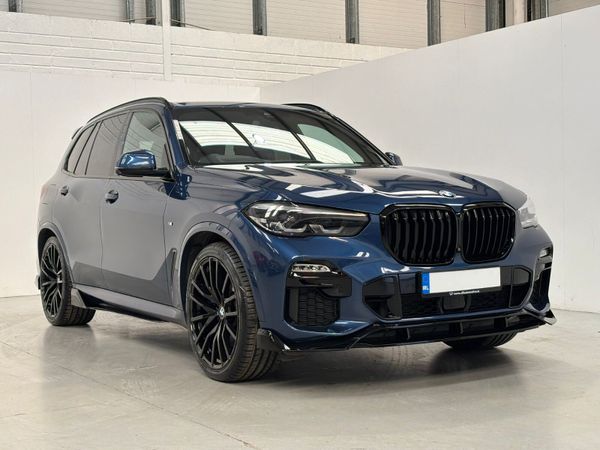 BMW X5 SUV, Petrol Plug-in Hybrid, 2021, Blue