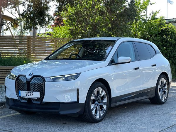 BMW iX SUV, Electric, 2022, White