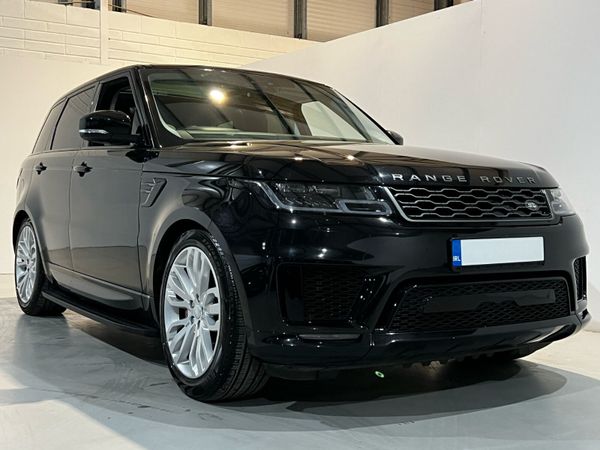 Land Rover Range Rover Sport SUV, Petrol Plug-in Hybrid, 2021, Black