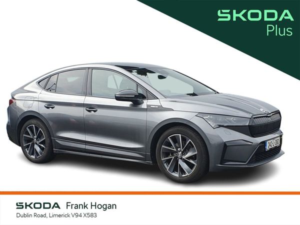 Skoda Enyaq Hatchback, Electric, 2024, Grey