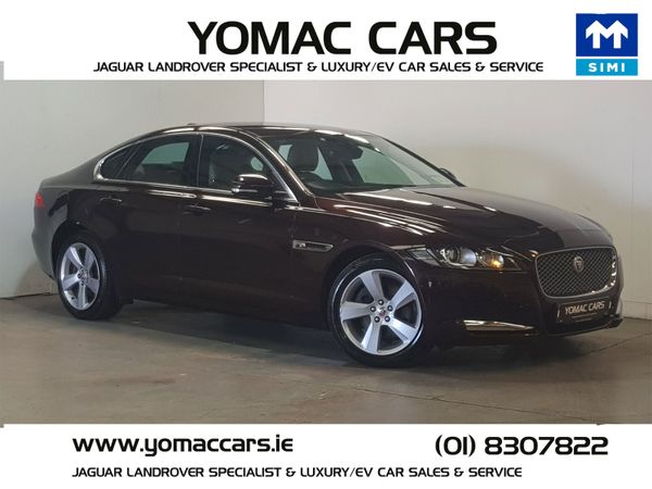 Jaguar XF Saloon, Diesel, 2017, Red