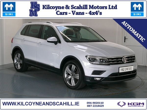 Volkswagen Tiguan SUV, Diesel, 2018, Silver