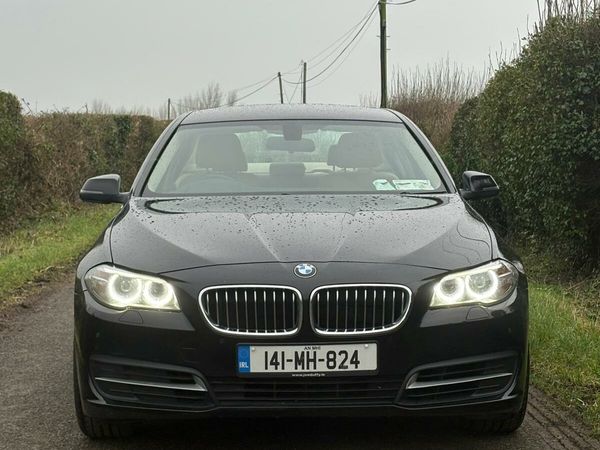 BMW 5-Series Saloon, Diesel, 2014, Black