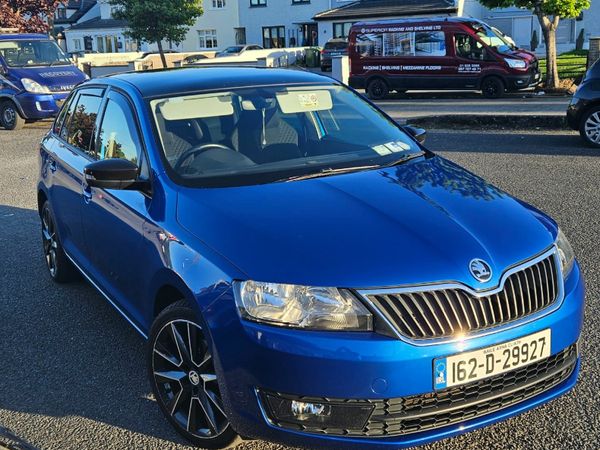 Skoda Rapid Hatchback, Diesel, 2016, Blue