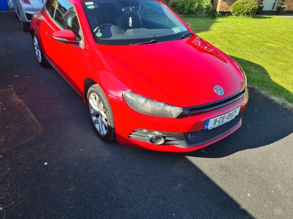 Volkswagen Scirocco Hatchback, Petrol, 2011, Red