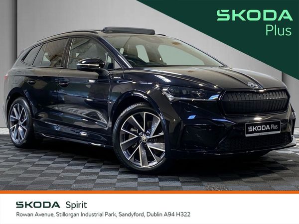 Skoda Enyaq SUV, Electric, 2022, Black