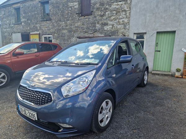 Kia Venga MPV, Petrol, 2017, Blue