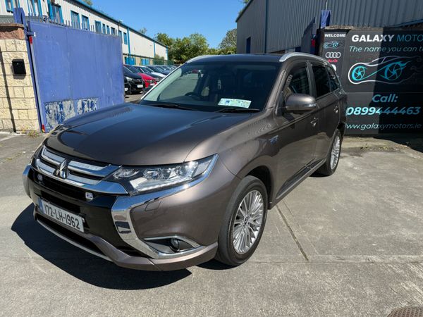 Mitsubishi Outlander SUV, Petrol Plug-in Hybrid, 2017, Brown