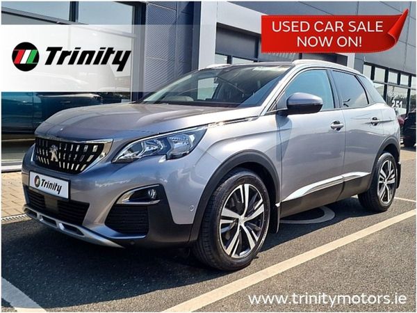 Peugeot 3008 SUV, Petrol, 2018, Grey