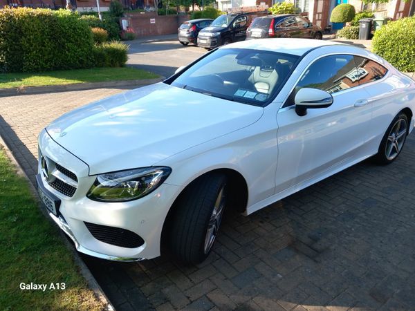Mercedes-Benz C-Class Coupe, Diesel, 2016, White
