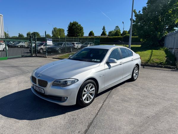 BMW 5-Series Saloon, Diesel, 2013, Silver