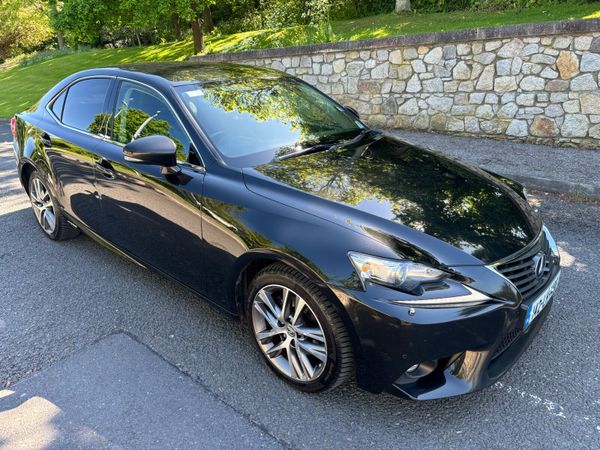 Lexus IS Saloon, Petrol Hybrid, 2014, Black