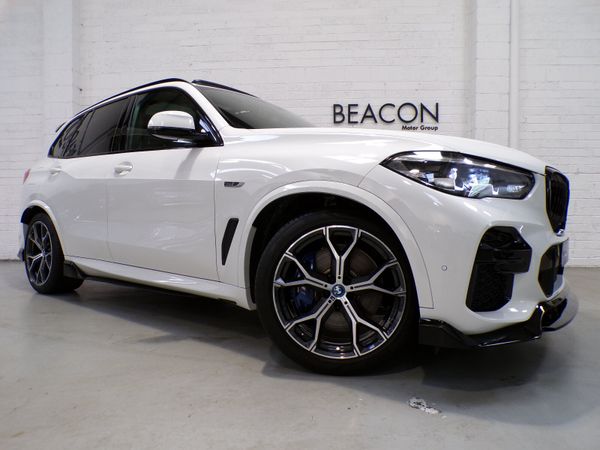 BMW X5 SUV, Petrol Plug-in Hybrid, 2022, White