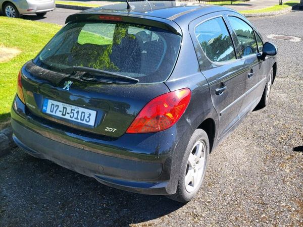 Peugeot 207 Hatchback, Petrol, 2007, Black
