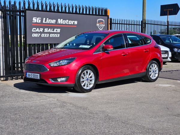 Ford Focus Hatchback, Diesel, 2018, Red