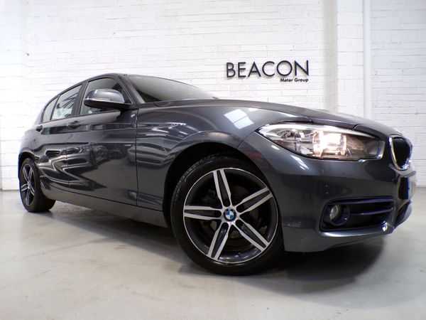 BMW 1-Series Hatchback, Petrol, 2018, Grey