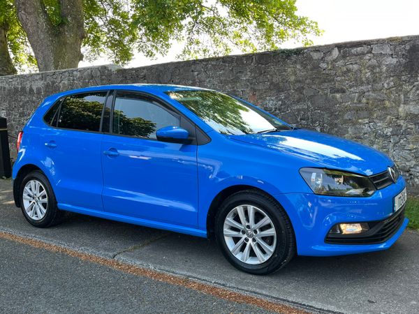 Volkswagen Polo Hatchback, Petrol, 2017, Blue