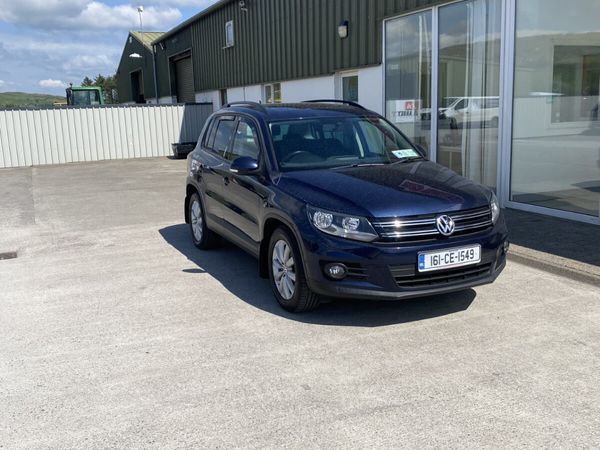 Volkswagen Tiguan SUV, Diesel, 2016, Blue