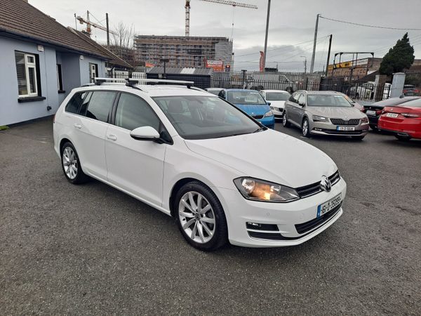 Volkswagen Golf Estate, Petrol, 2016, White