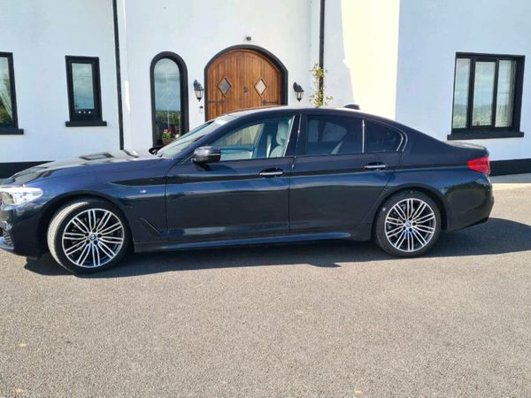 BMW 5-Series Saloon, Diesel, 2018, Black