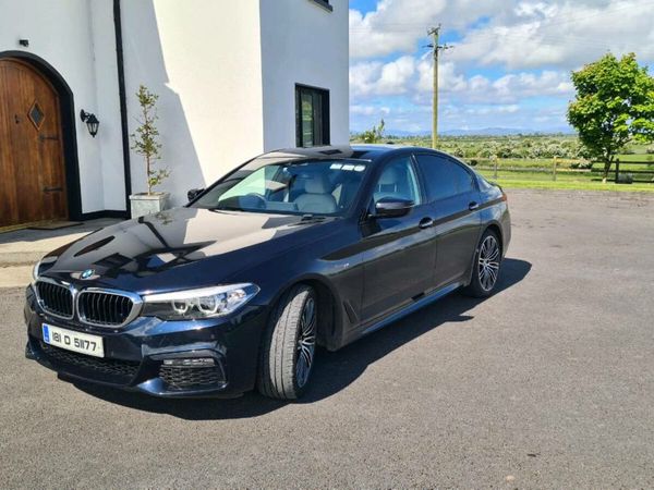 BMW 5-Series Saloon, Diesel, 2018, Black