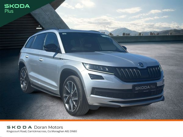 Skoda Kodiaq SUV, Diesel, 2021, Grey