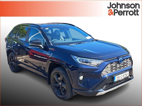 Toyota RAV4 SUV, Petrol Hybrid, 2020, Blue