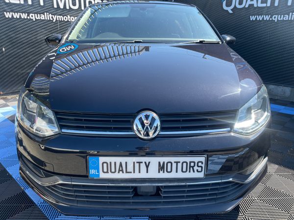 Volkswagen Polo Hatchback, Petrol, 2015, Black