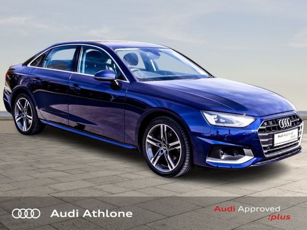 Audi A4 Saloon, Diesel, 2022, Blue