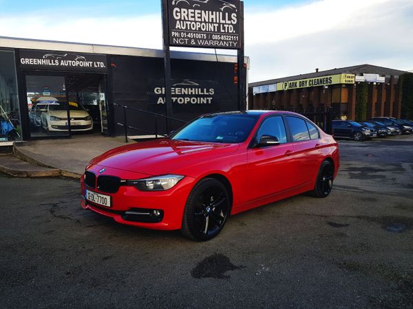 BMW 3-Series Saloon, Petrol, 2012, Red