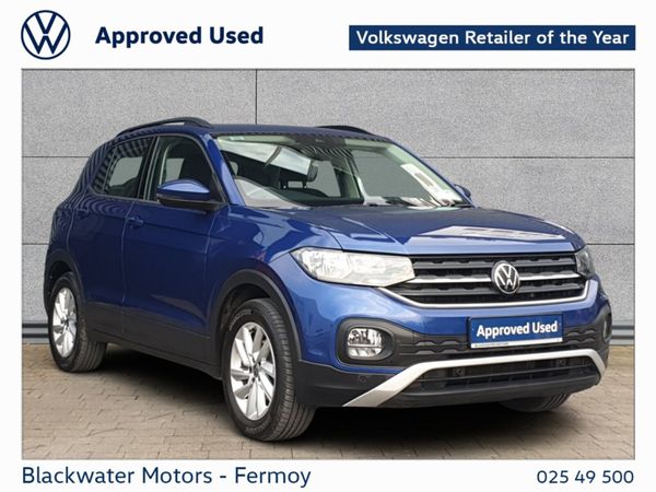 Volkswagen T-Cross Estate, Petrol, 2022, Blue