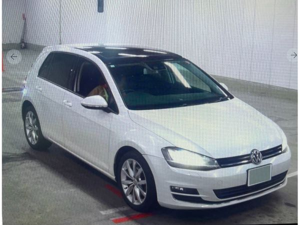 Volkswagen Golf Hatchback, Petrol, 2014, White