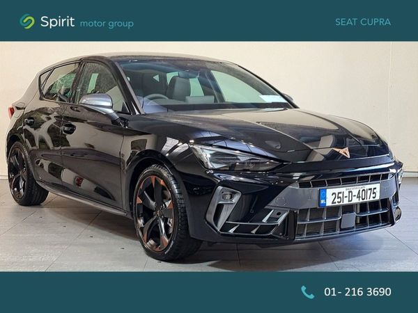 Cupra Leon Hatchback, Petrol Hybrid, 2025, Black