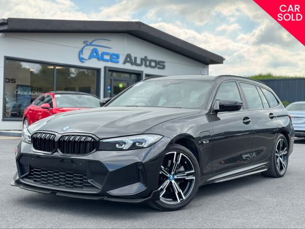 BMW 3-Series Estate, Petrol Plug-in Hybrid, 2022, Black