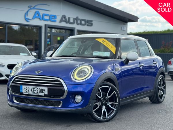 Mini Cooper Hatchback, Diesel, 2018, Blue