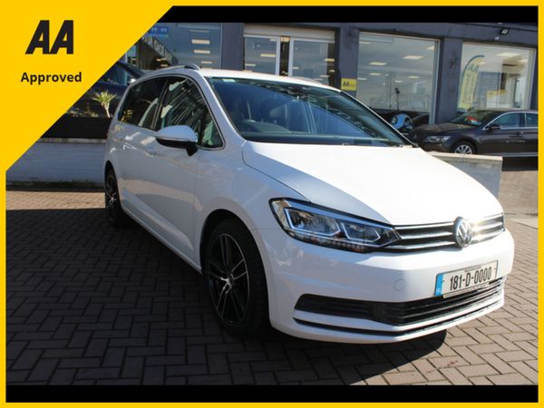 Volkswagen Touran MPV, Diesel, 2018, White